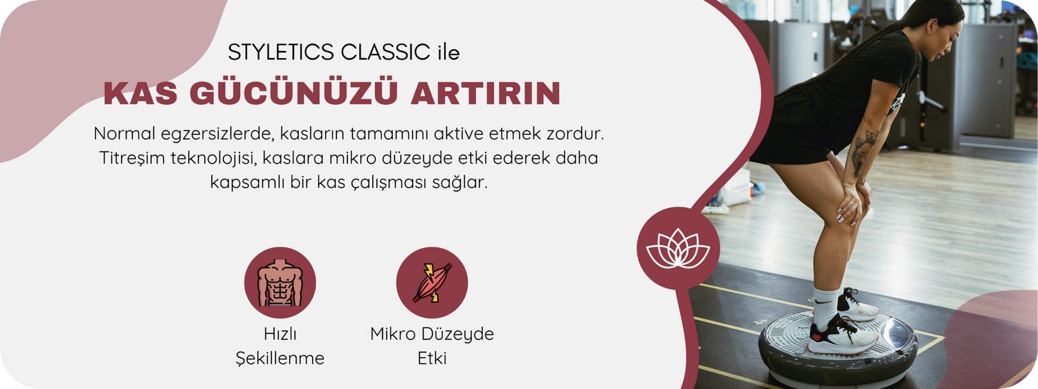 Styletics Classic ile kas gücünüzü artırın