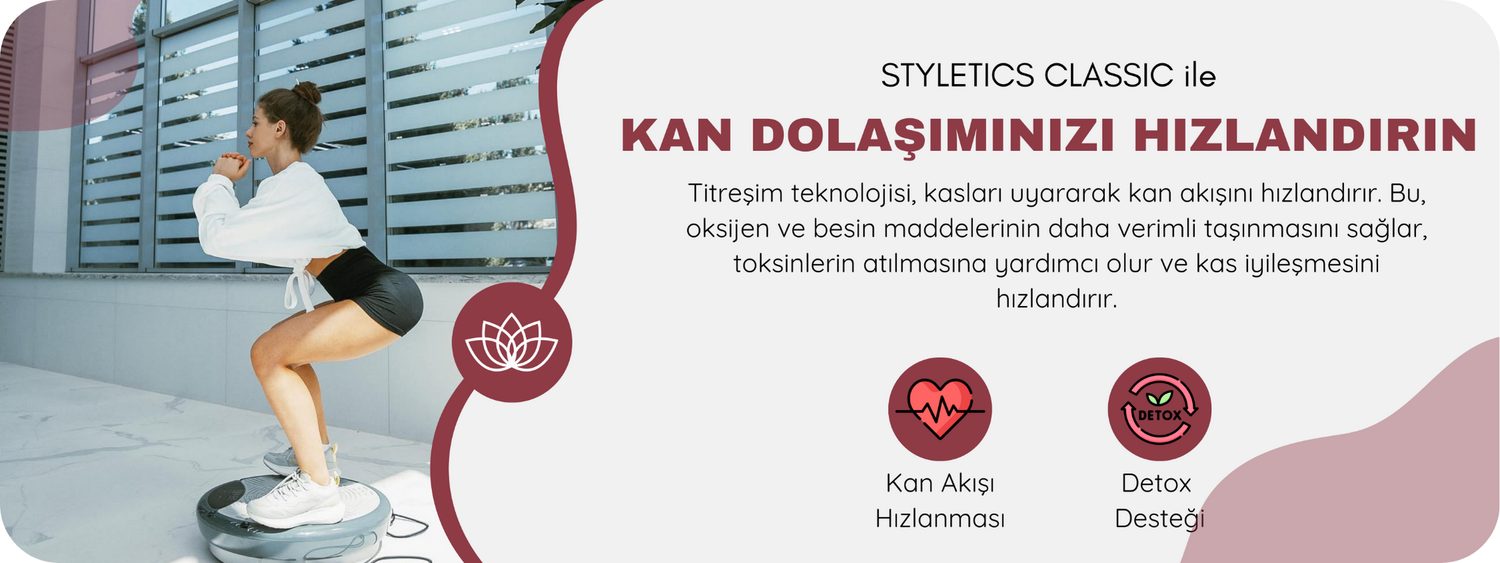 Styletics Classic ile kan dolaşımınızı hızlandırın